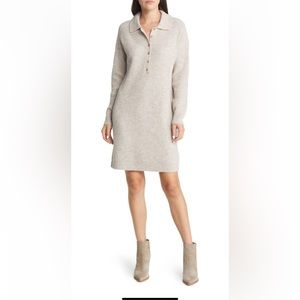 ✨ treasure & bond polo sweater dress xxl